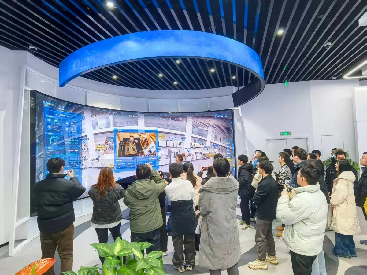 技术展区参访