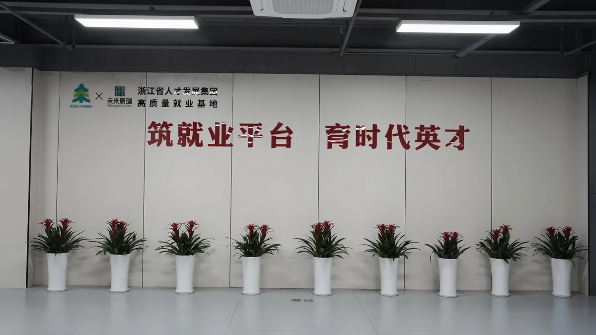就业与人才文化墙